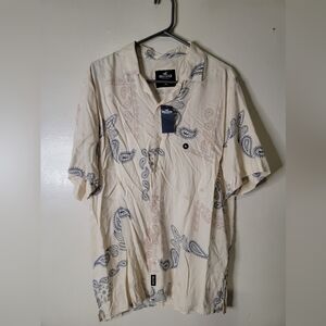 Hollister Men's Paisley Button Down Shirt